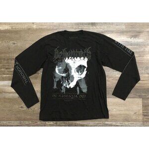 Behemoth Mens Large Black Legions Double Sided Long Sleeve Tee T Shirt